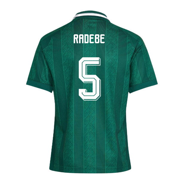 2026-2027 South Africa Away Shirt (Kids) (Radebe 5)-SoccerKits Hub | Buy Soccer Jerseys Online
